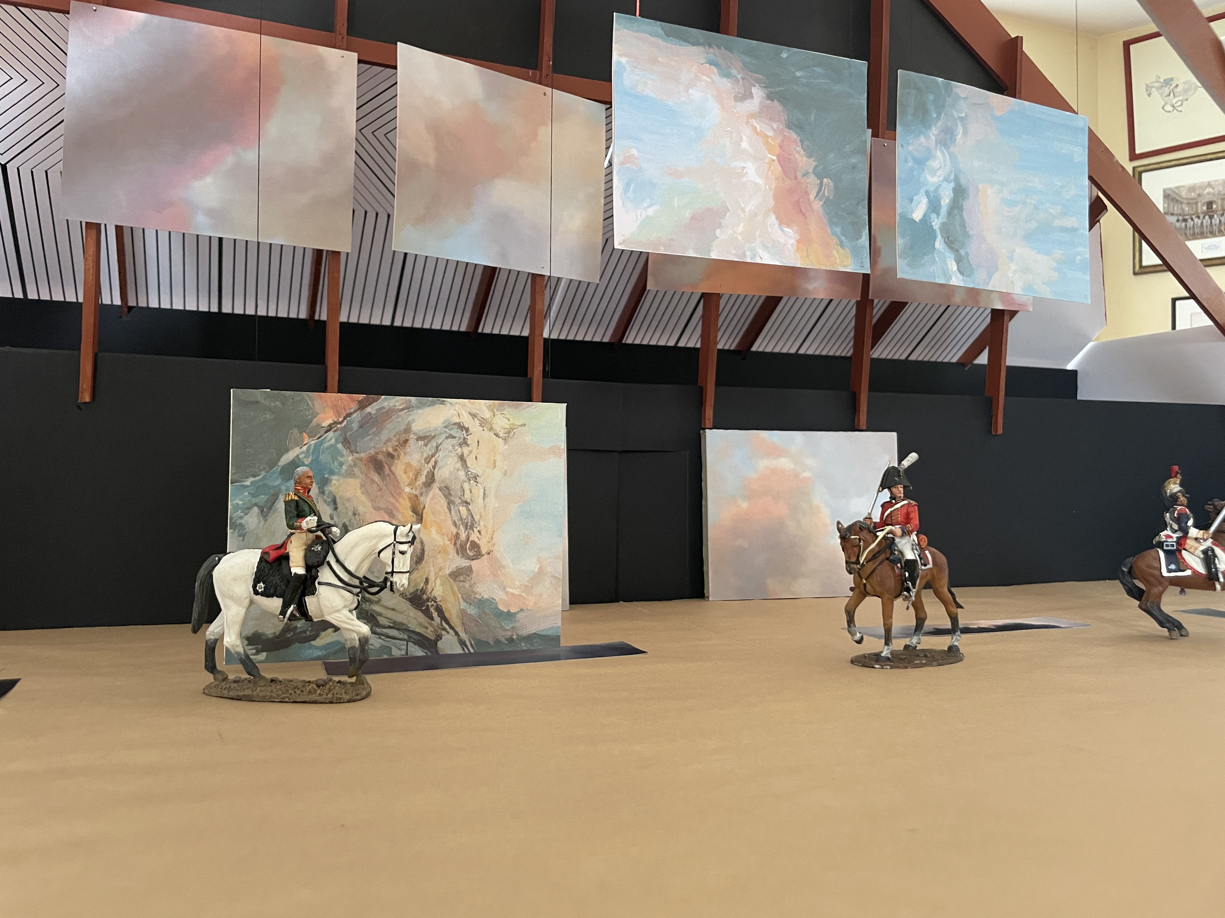 Maquette décor gala saumur