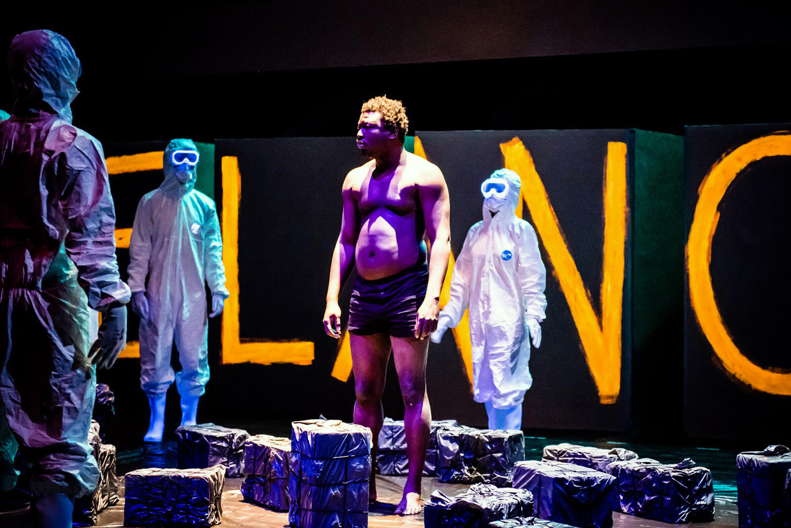 Hamado Tiemtoré dans le rôle d'Ahmed