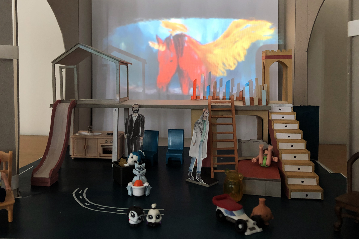 Maquette de l'espace