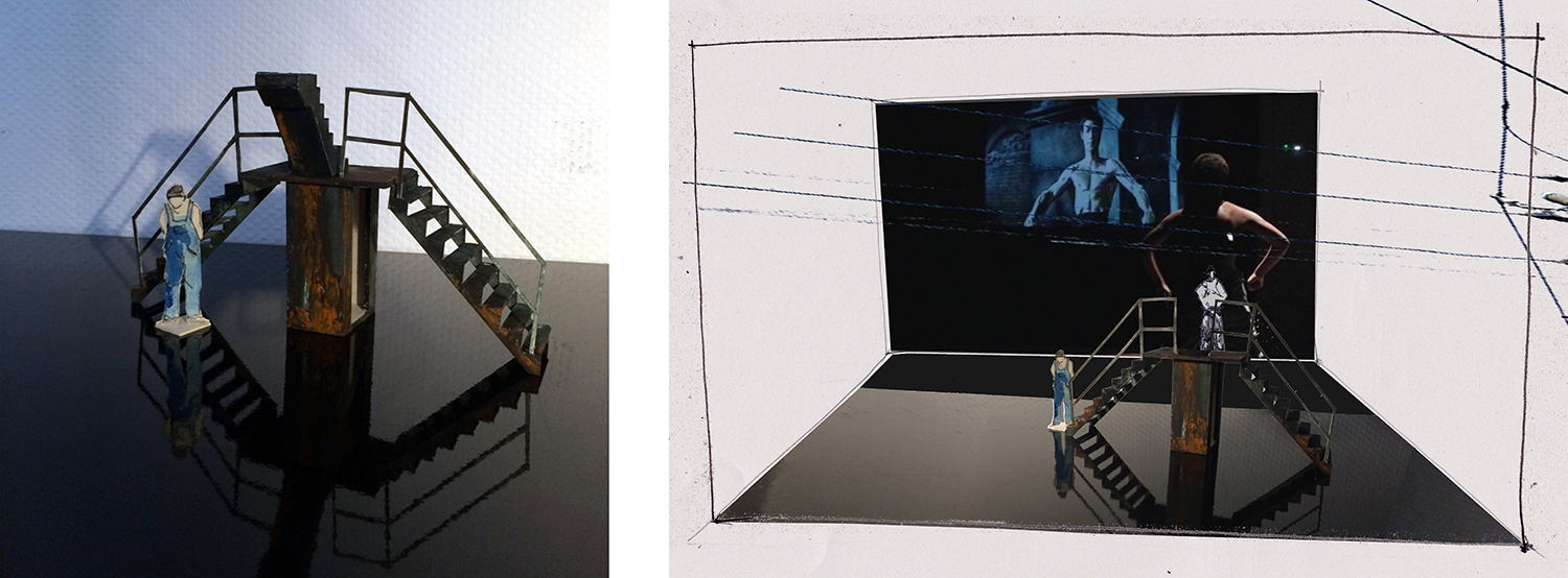 Maquettes du plongeoir